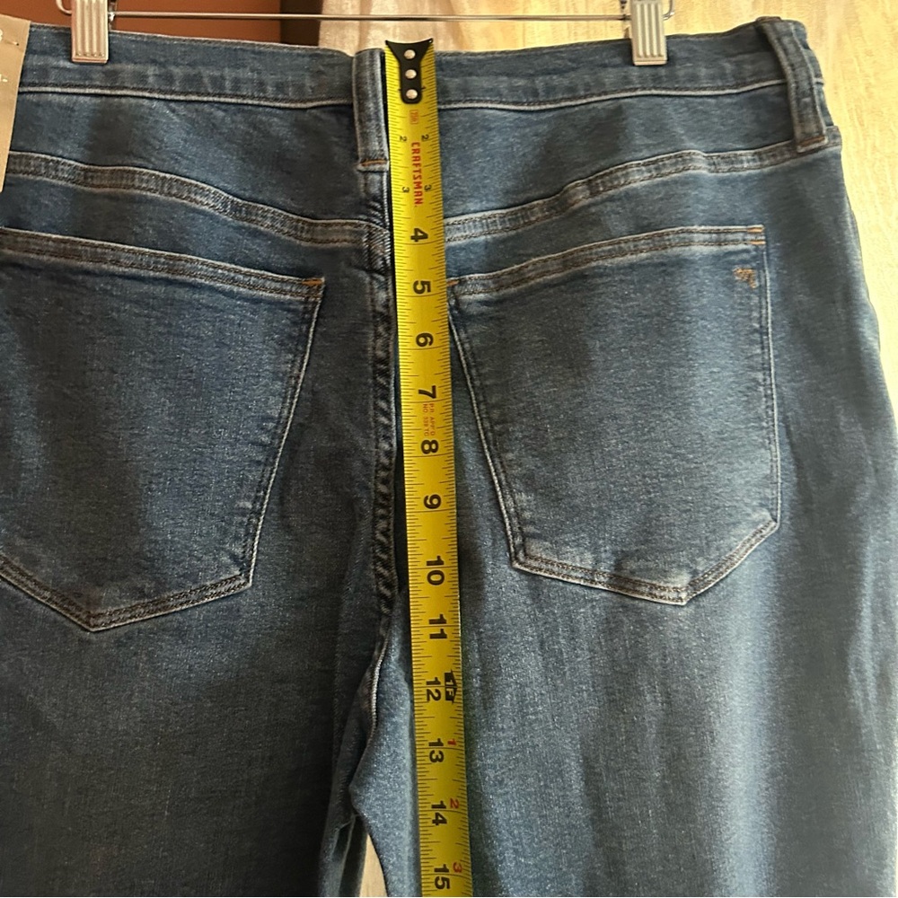 Madewell High-Rise Skinny Crop Jeans in Bradfield Wash‎ $138 NWT See Size Info - Picture 8 of 9